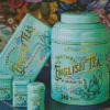 Aesthetic English Tea Diamond Paintings