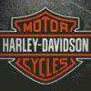 Aesthetic Harley Davidson Logo Diamond Paintings