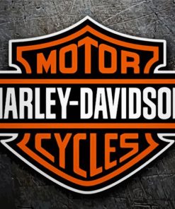 Aesthetic Harley Davidson Logo Diamond Paintings