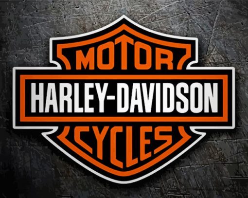 Aesthetic Harley Davidson Logo Diamond Paintings