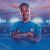 Aesthetic Raheem Sterling Diamond Paintings