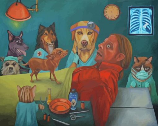 Aesthetic Veterinarian Diamond Paintings