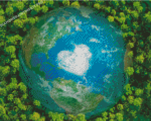 Aesthetic Earth Day Diamond Paintings