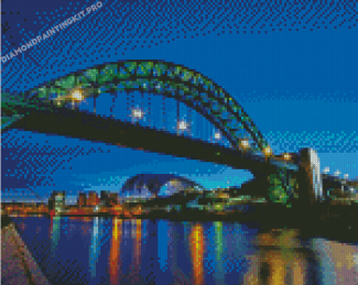 Aestthetic Tyne Bridge Newcastle Diamond Paintings