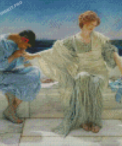 Ask Me No More By Alma Tadema Diamond Paintings