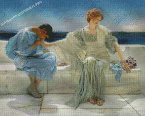 Ask Me No More By Alma Tadema Diamond Paintings