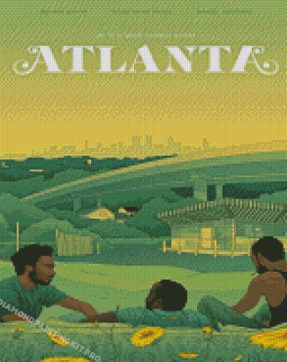 Atlanta Poster Diamond Paintings