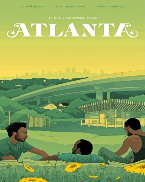 Atlanta Poster Diamond Paintings