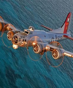 B 17 Flying Fortress Diamond Paintings