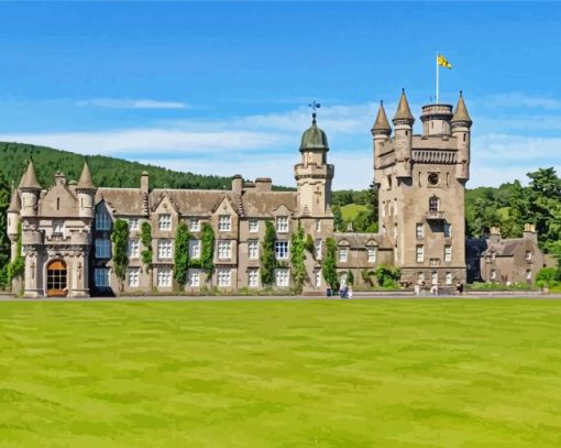 Balmoral Castle Diamond Paintings