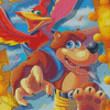 Banjo Kazooie Bird Diamond Paintings