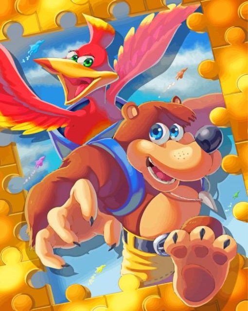 Banjo Kazooie Bird Diamond Paintings