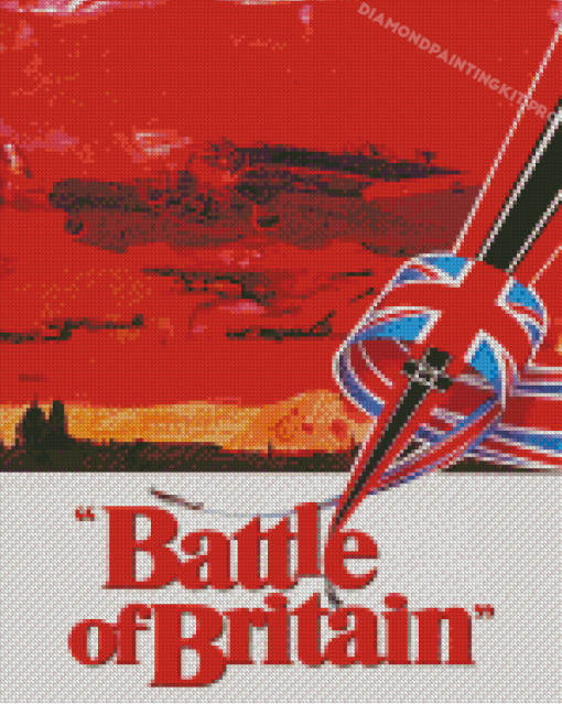 Battle Of Britain Poster Diamond Paintings