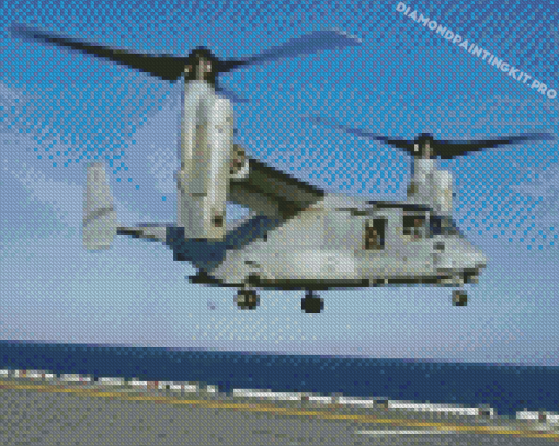 Bell Boeing V22 Osprey Landing Diamond Paintings