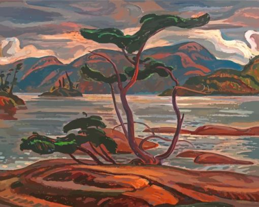 Bent Pine AY Jackson Diamond Paintings