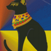 Black Egyptian Cat Diamond Paintings