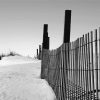 Black And White Chincoteague Beach Diamond Paintings