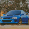 Blue Subaru Diamond Paintings