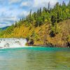 Bow Falls Canadian Landscape Diamond Paintings