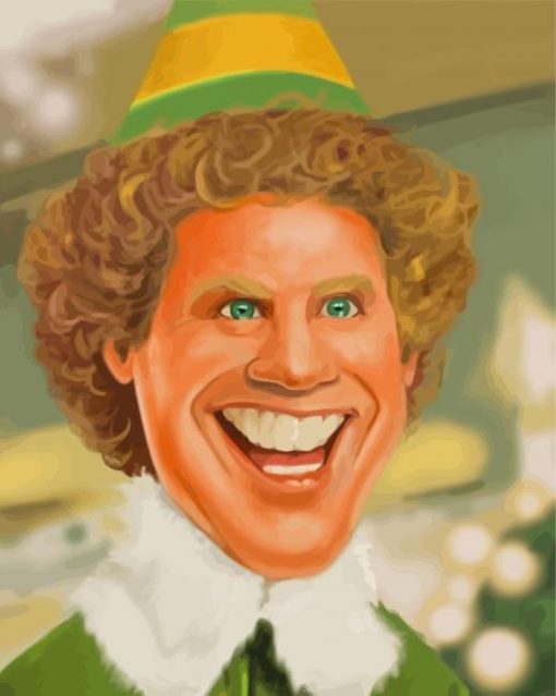 Buddy The Elf Caricature Diamond Paintings