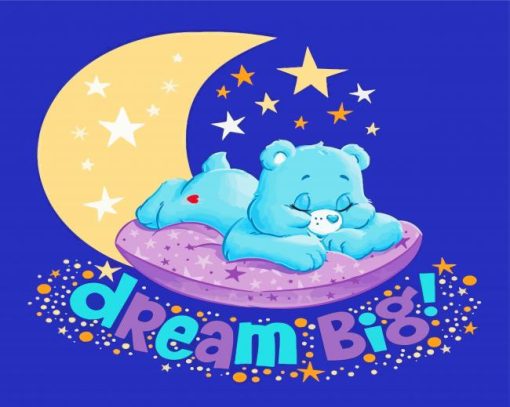 Care Bears Grumpy Sleeping Diamond Paintings