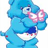 Care Bears Grumpy And Butterfly Diamond Paintings