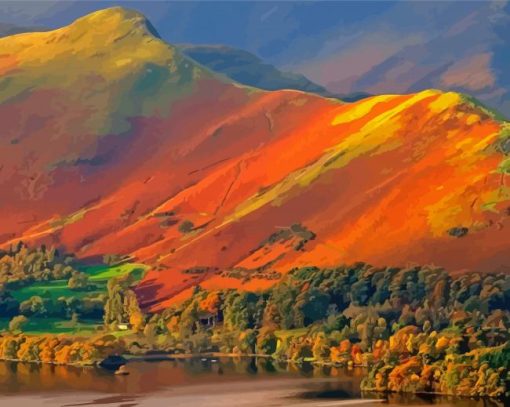 Catbells England Diamond Paintings