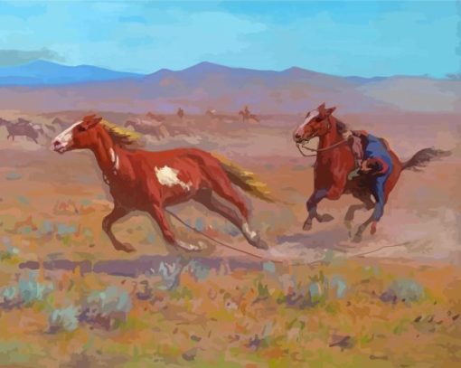 Chasing The Line By Richard Lorenz Diamond Paintings