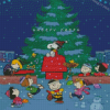 Christmas Charlie Brown Diamond Paintings