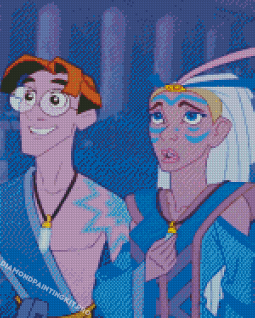 Atlantis Milo And Kida Diamond Paintings