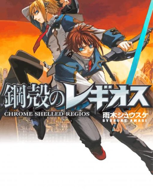 Chrome Shelled Regios Anime Poster Diamond Paintings