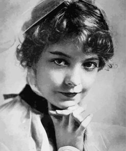 Close Up Lillian Gish Diamond Paintings