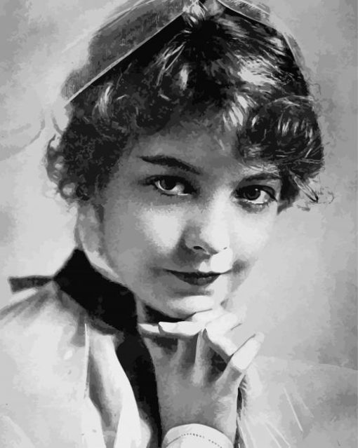 Close Up Lillian Gish Diamond Paintings