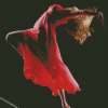 Cool Red Ballet Diamond Paintings