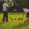 Crown Green Bowls Players Diamond Paintings