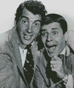 Dean Martin And Jerry Lewis Diamond Paintings