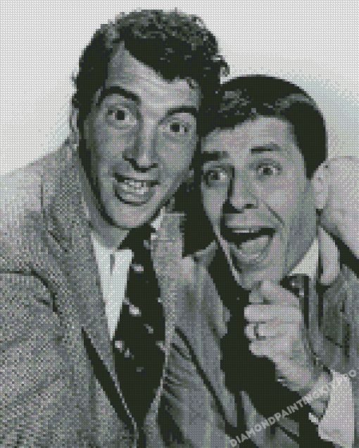 Dean Martin And Jerry Lewis Diamond Paintings