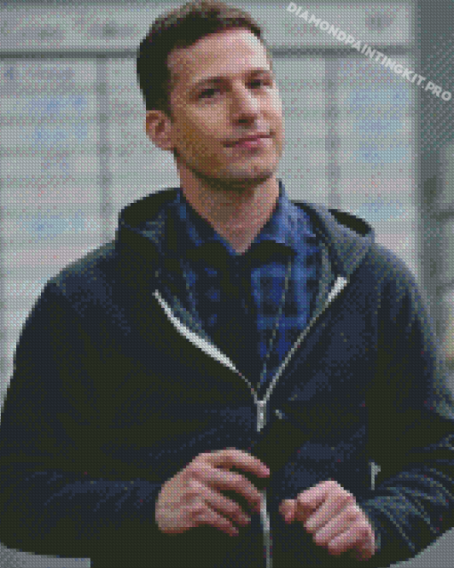 Detective Jake Peralta Character Diamond Paintings