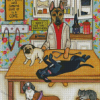 Dogs Veterinarian Diamond Paintings
