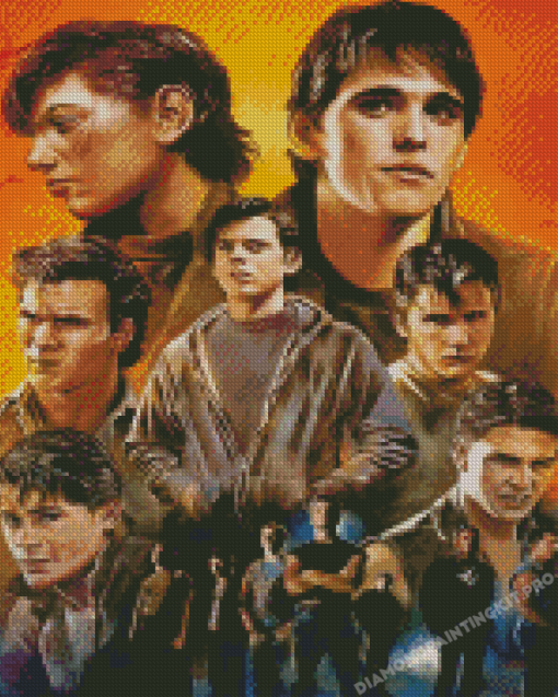 Drama Film The Outsiders Diamond Paintings