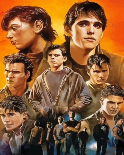 Drama Film The Outsiders Diamond Paintings