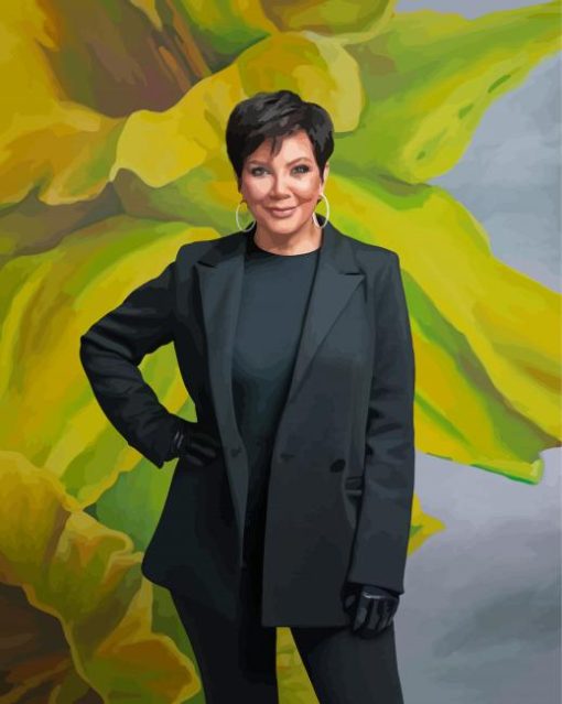 Famous Kris Jenner Diamond Paintings