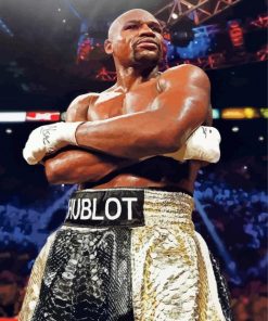 Floyd Mayweather American Boxer Diamond Paintings