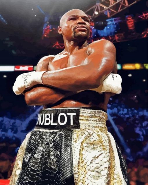 Floyd Mayweather American Boxer Diamond Paintings