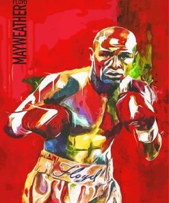 Floyd Mayweather Poster Diamond Paintings