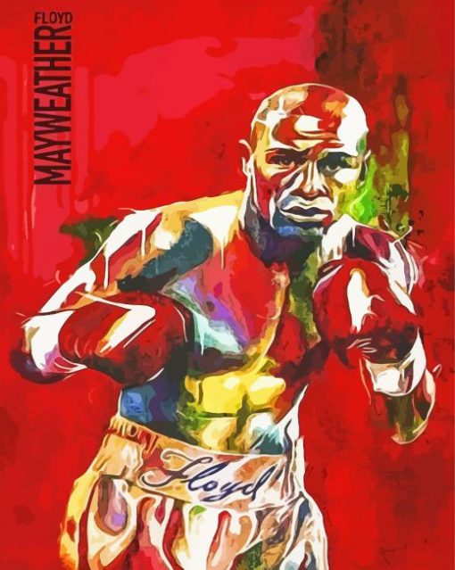 Floyd Mayweather Poster Diamond Paintings