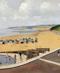 Foreshore At Gorleston Norfolk By Campbell Archibald Mellon Diamond Paintings