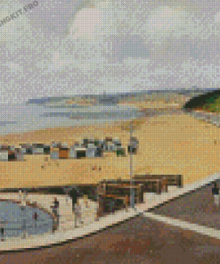 Foreshore At Gorleston Norfolk By Campbell Archibald Mellon Diamond Paintings