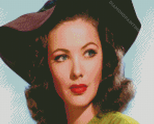 Gene Tierney Diamond Paintings