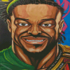 Ghanaian Wrestler Kofi Kingston Diamond Paintings